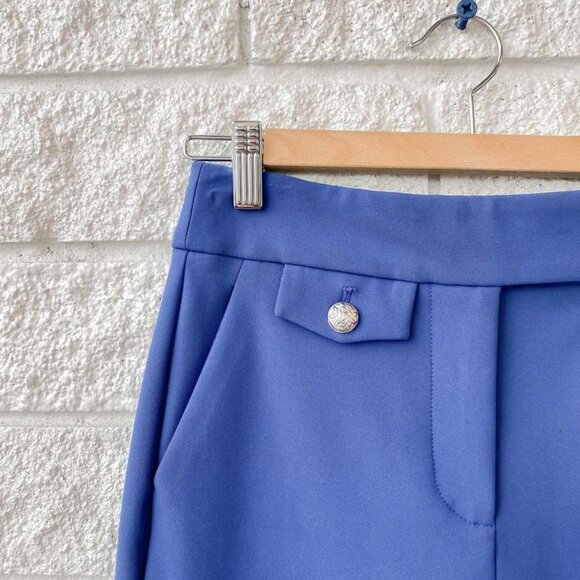 VERONICA BEARD Renzo Pant Trouser Cerulean Size 6 - Picture 3 of 4